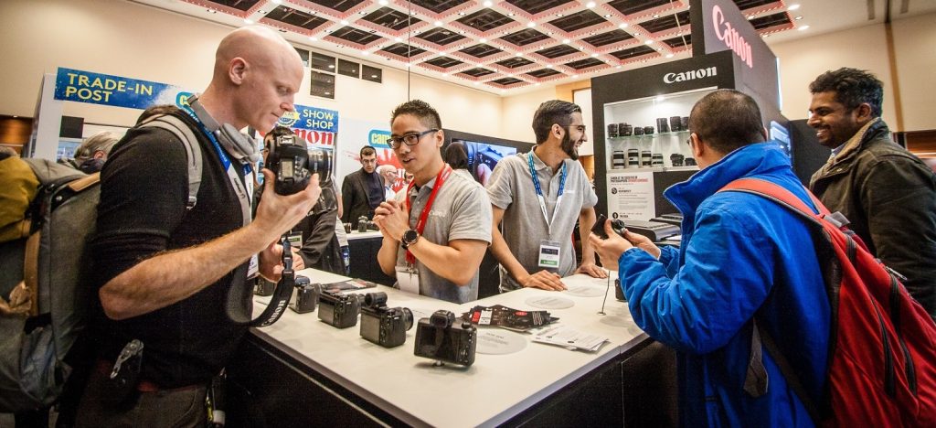 Get hands-on the latest Canon gear