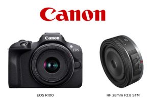 Canon EOS R100 and RF 28mm F2.8 STM