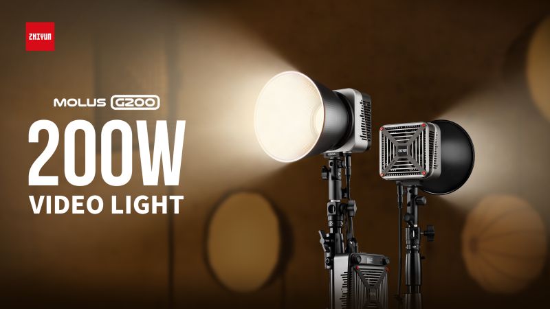 , MOLUS G200 and FIVERAY V60 Professional Filmmaking Lights offer Unparalleled Control and Freedom to Content Creators everywhere
