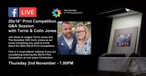 Webinar: 20x16 Print Competition Q&A Session with Terrie and Colin Jones