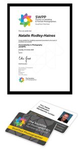 , Qualified Photographer Card plus Qualified Certificate.