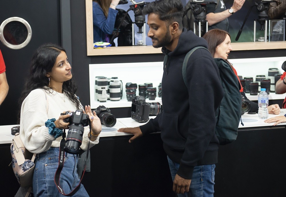 Canon Stand at The Photography Show and Video Show