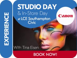 Canon In-Store Portrait Studio Workshop Sessions & EOS R System Touch & Try Day