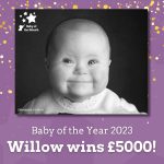 Willow Crowned Baby of the Year 2023 with £5,000 Prize Presentation
