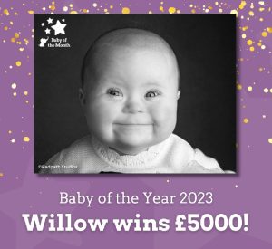Willow Crowned Baby of the Year 2023 with £5,000 Prize Presentation