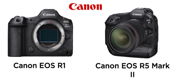 Canon Officially Launches the New EOS R1 and EOS R5 Mark II 