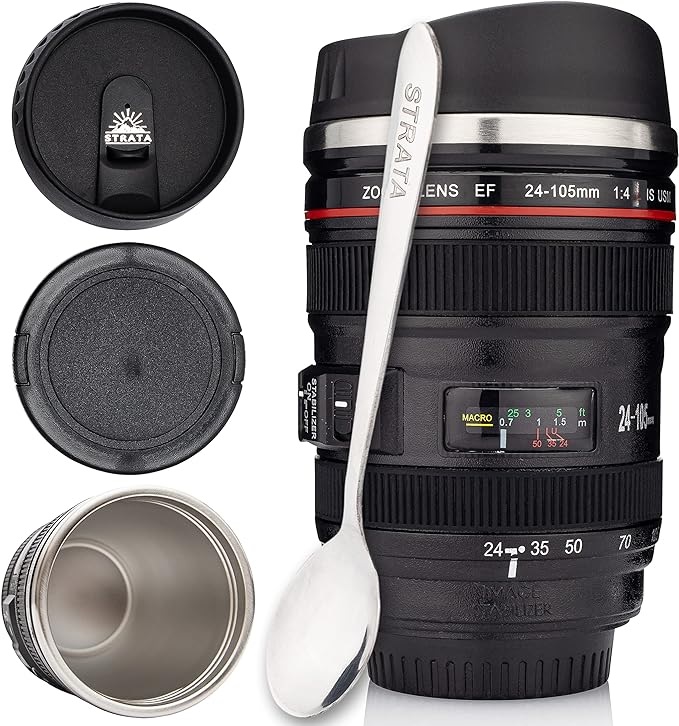 Camera Lens Coffee Mug