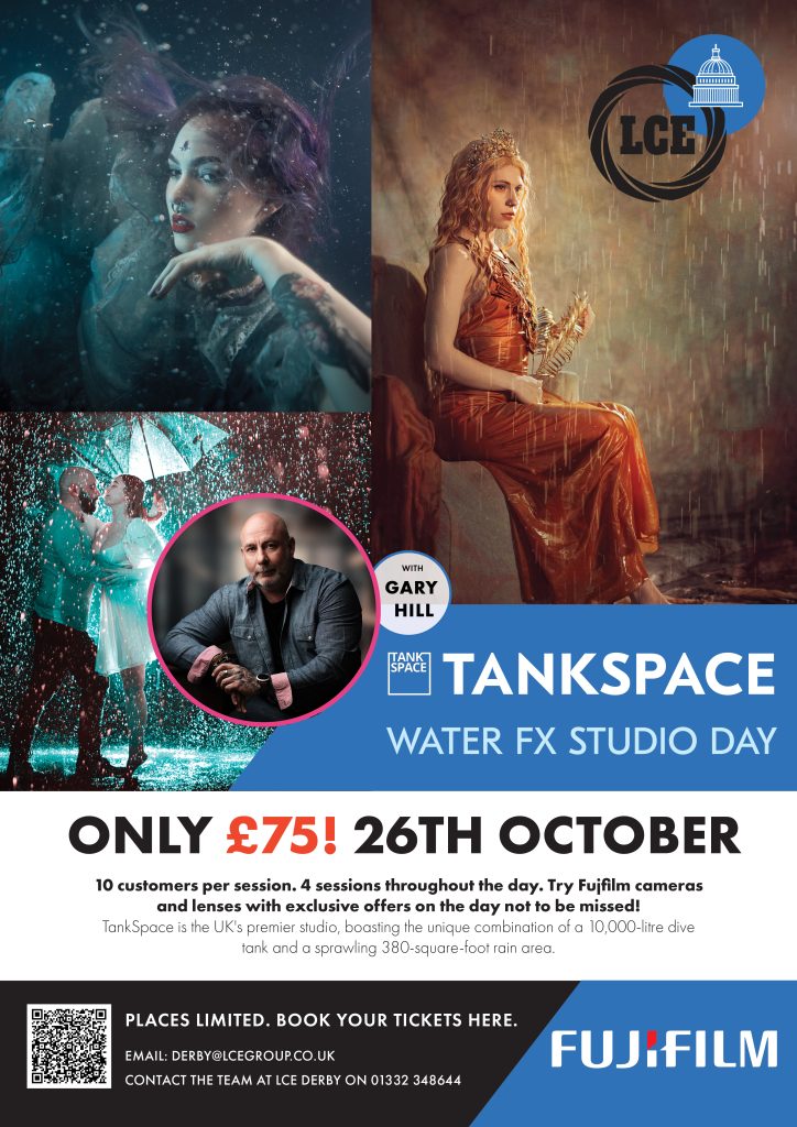 TANKSPACE STUDIO DAY WITH FUJIFILM & GARY HILL