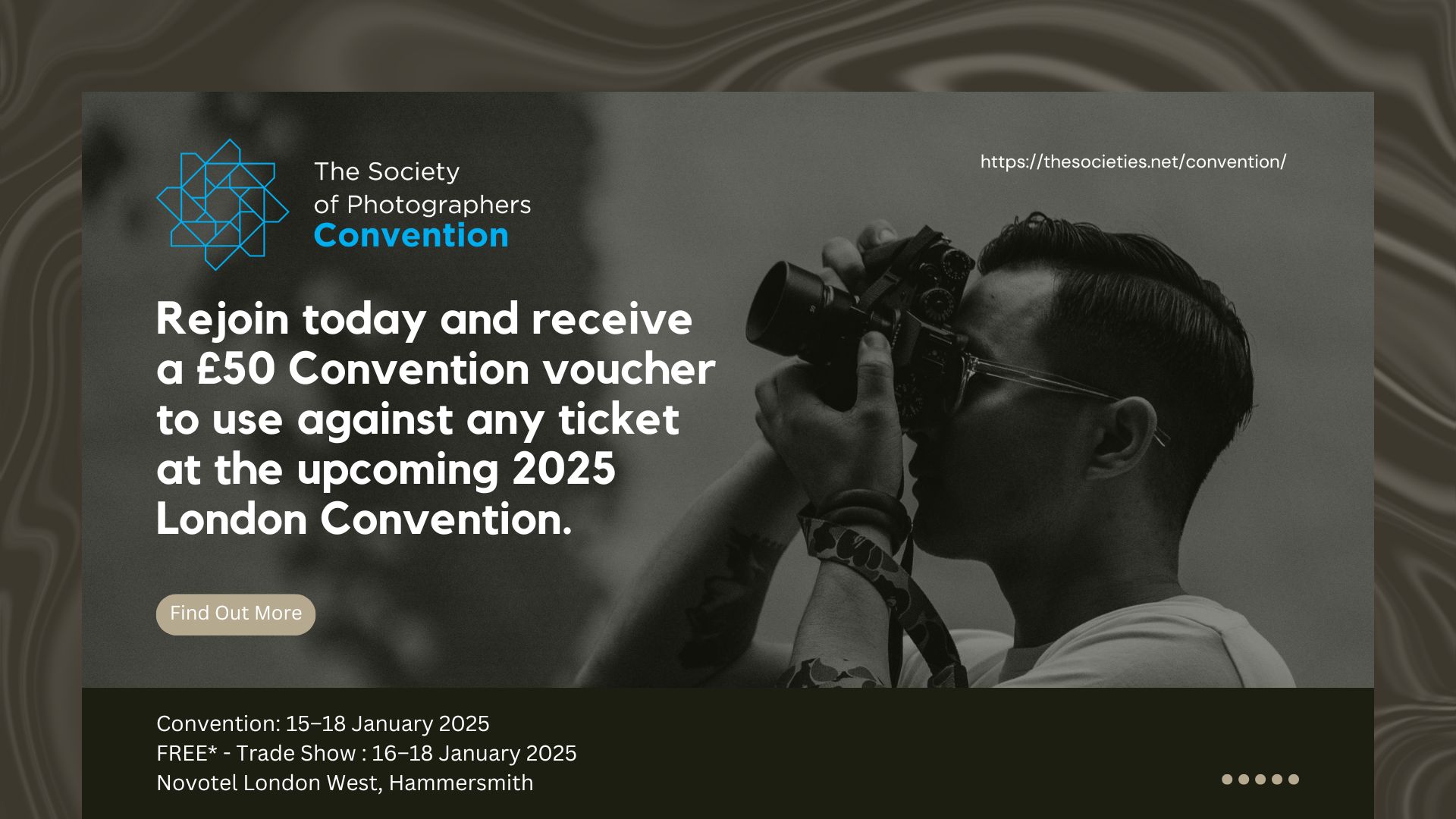 , Rejoin today and receive a £50 Convention voucher