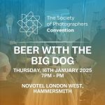 Beer with the BIG Dog at the 2025 London Photo Convention