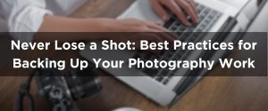 photographer using cloud storage