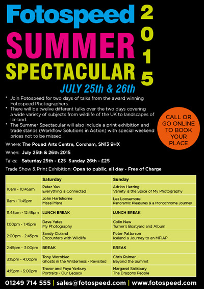 Fotospeed Summer Spectacular 2015
