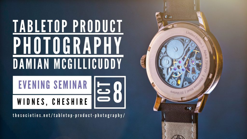 Tabletop Product Photography with Damian ‘The BIG Dog’ McGillicuddy