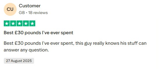 TrustPilot Review