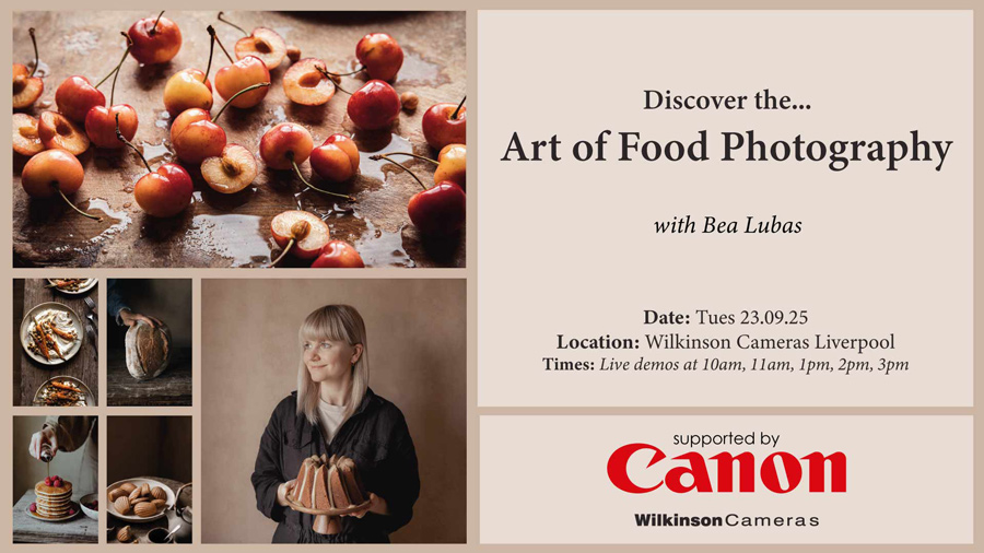 Canon Food Photography Event with Bea Lubas
