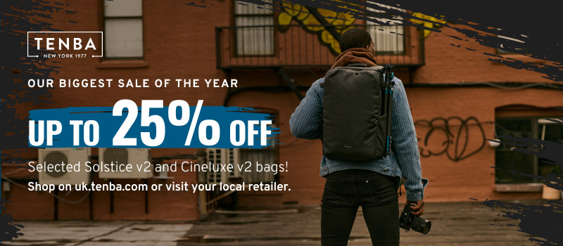 Up to 25% Off Tenba Bags & Accessories
