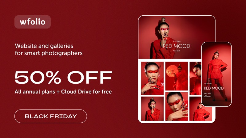 Wfolio Black Friday 2025 Website Builder Discount