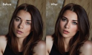 Before and After Photo Edit