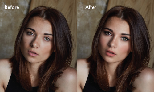 Before and After Photo Edit