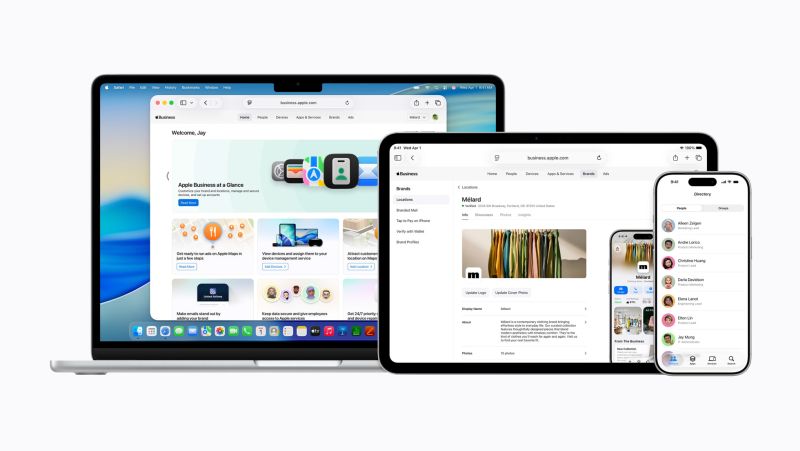 , Apple introduces Apple Business, a new all-in-one platform for companies