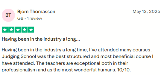 , Judging School 2026