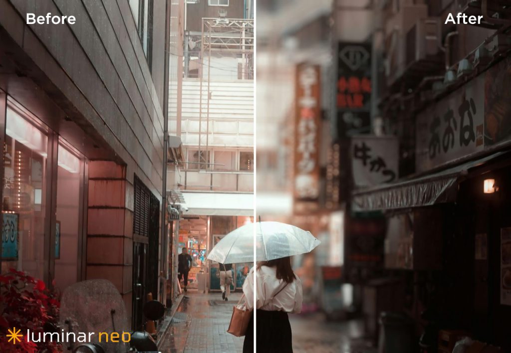 Bokeh AI from Luminar Neo