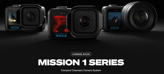 , GoPro Announces New MISSION 1 Line of Professional 8K and 4K Open Gate, Compact Cinema Cameras for Filmmakers, Creators and Aspiring Enthusiasts