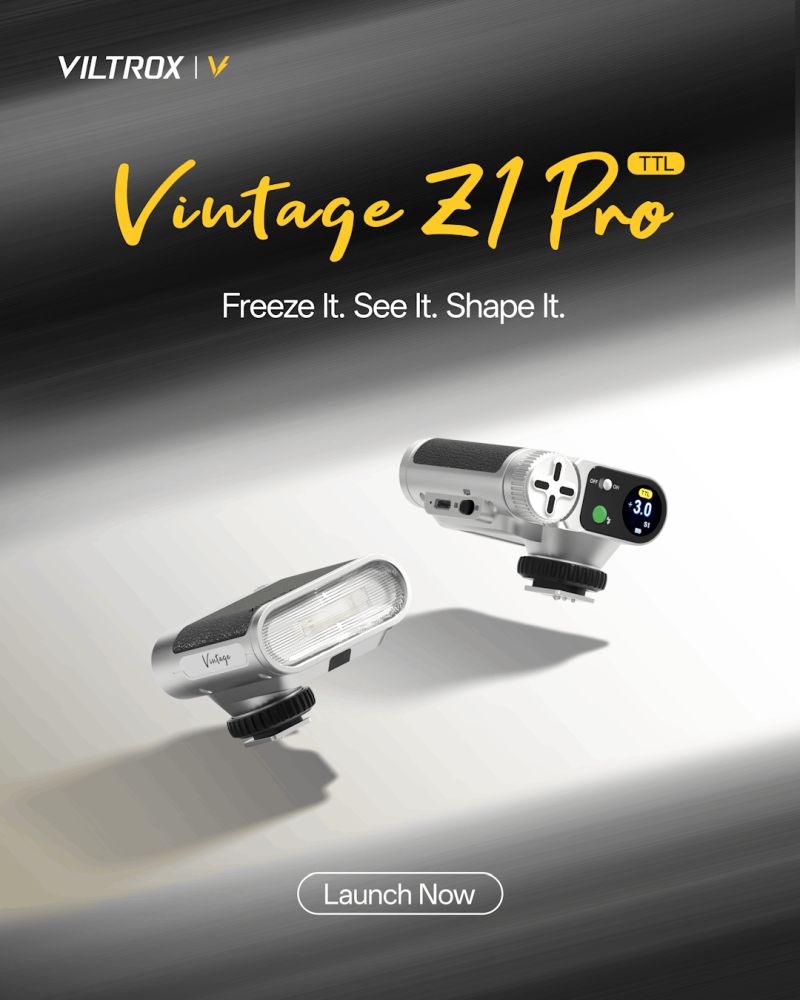 , Viltrox Launches the Vintage Z1 Pro Retro-Inspired Compact Flash