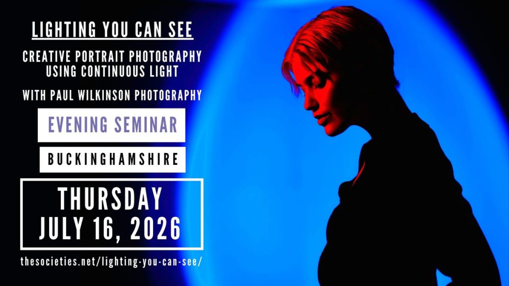 Creative Portrait Photography Using Continuous Light (Evening Seminar)