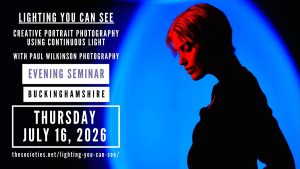 Creative Portrait Photography Using Continuous Light (Evening Seminar)