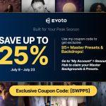 Save 25% on Evoto AI + Get 95+ Master Presets & Backdrops