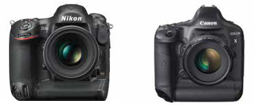 Canon 1D X vs Nikon D4s