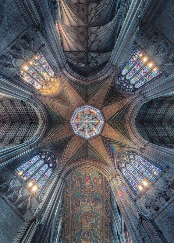 Dramatic Vertical Panoramas of Cathedrals