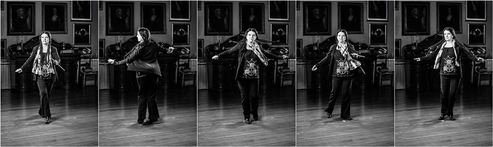 Lighting a moving subject