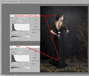 Photoshop histogram