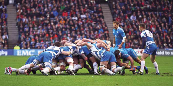 Scrum Rugby Photography