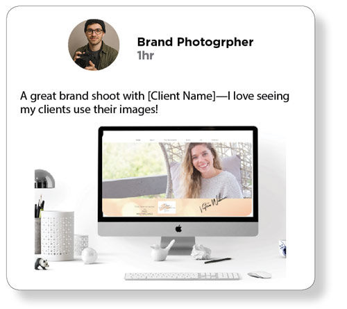 Template Social Media for Photographers