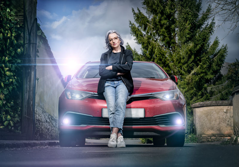 speedlights and compact softboxes