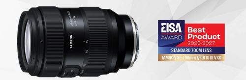 , TAMRON Lenses Awarded with Two Prestigious 2026-2027 EISA Awards