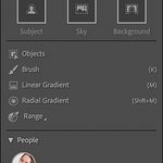 Lightroom AI masking
