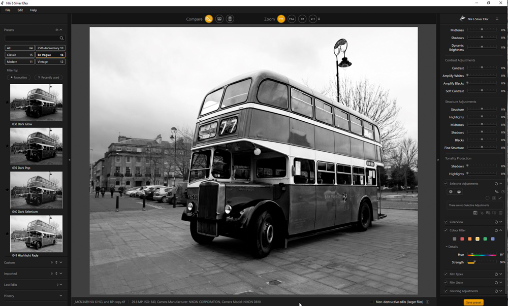 Nik Collection for photographers