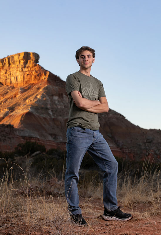 Outdoor Portrait in the Desert