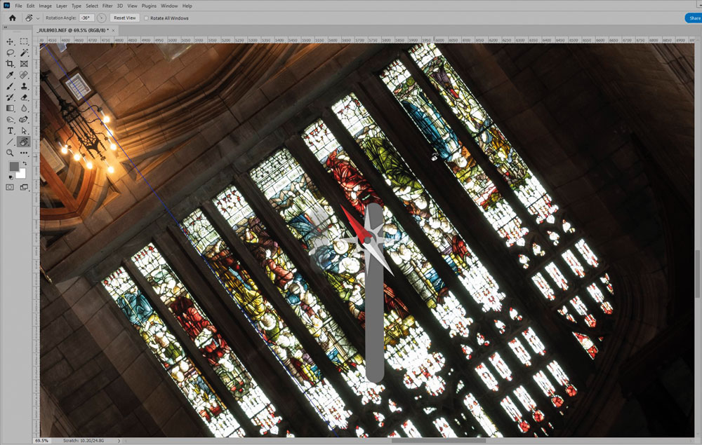 Photoshop Rotate View