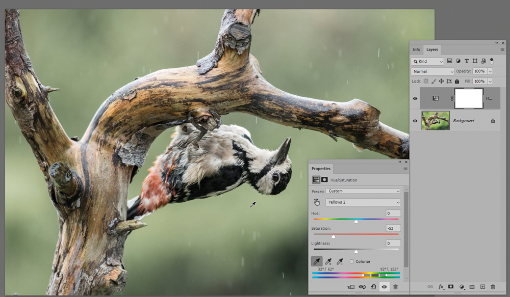 colour grading photography