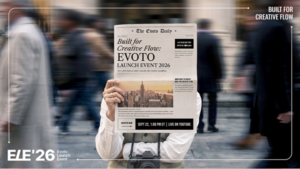 Evoto Launch Event 2026: Discover What's Next for Creative Workflows