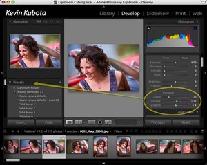how to use Lightroom presets