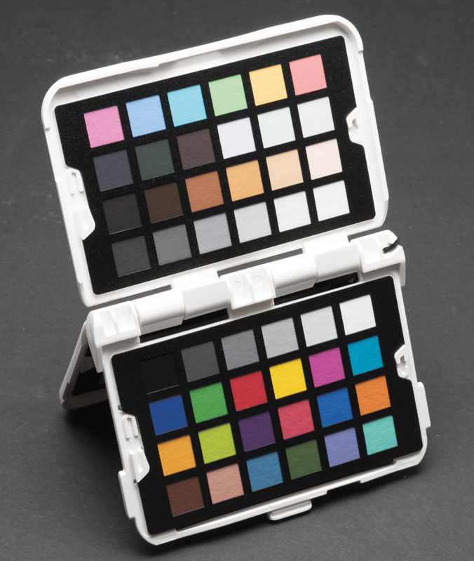 how to use a colour checker