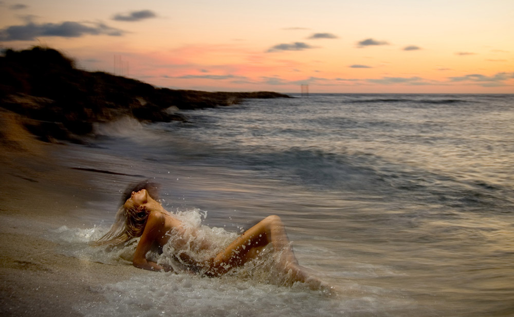 lighting portraits at sunset