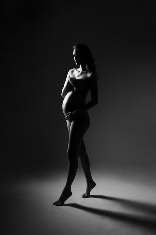 maternity photography lighting