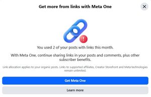 Meta One subscription